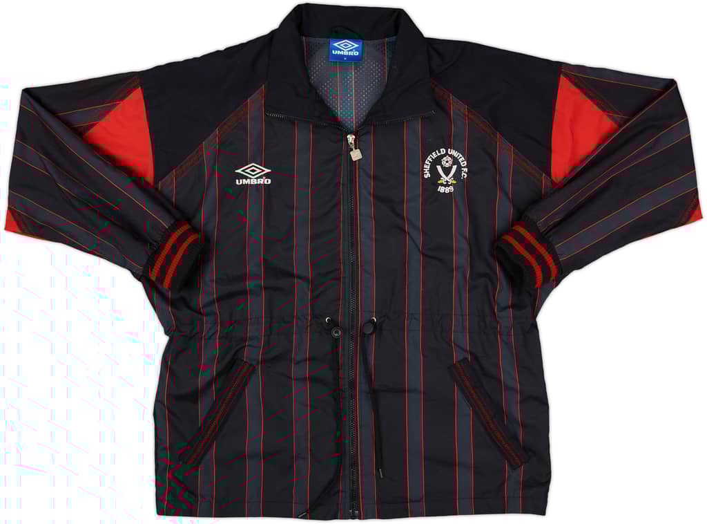1991-92 Sheffield United Umbro Track Jacket - 8/10 - (M)