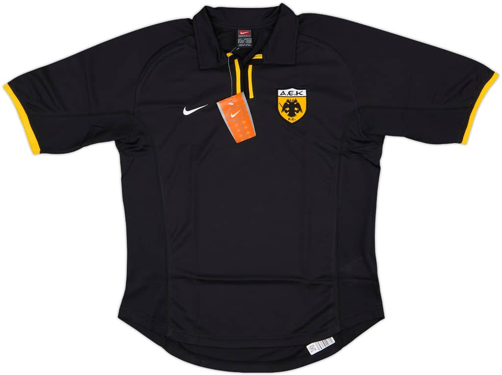 2000-01 AEK Athens Away Shirt (S)