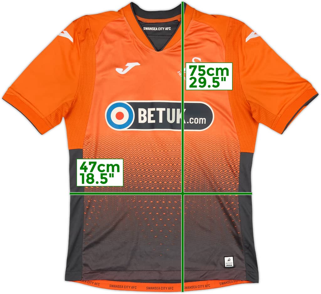 2018-19 Swansea City Away Shirt - 8/10 - (M)