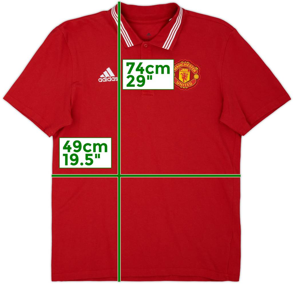 2022-23 Manchester United adidas Polo Shirt - 10/10 - (M)