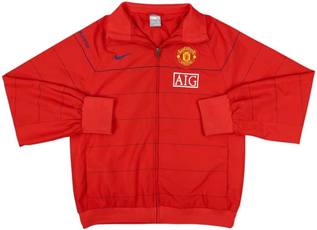 2008-09 Manchester United Nike Track Jacket - 8/10 - (M)