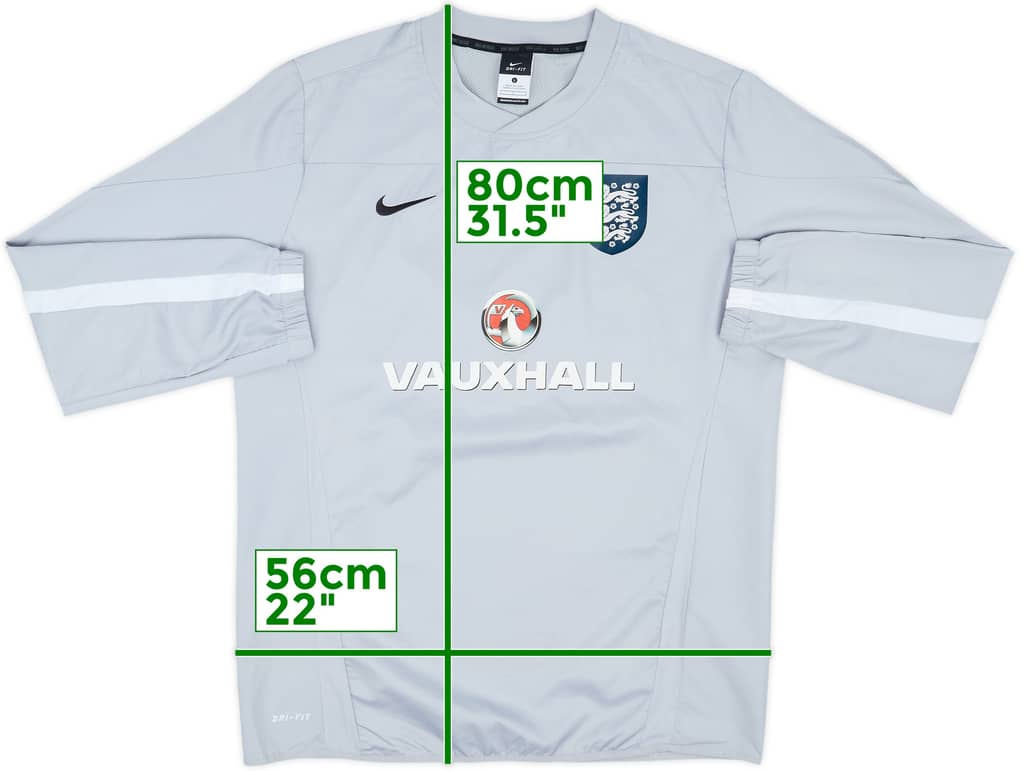 2013-14 England Nike Training Top - 8/10 - (L)