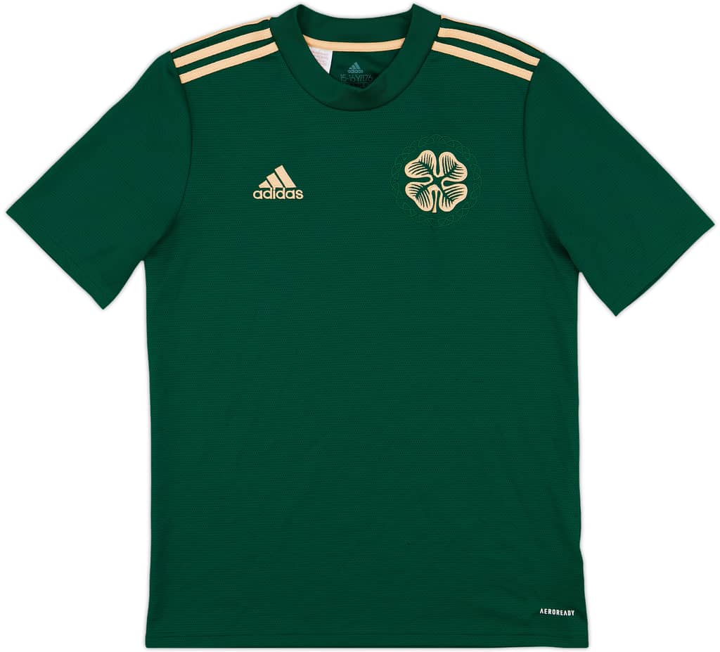 2021-22 Celtic Away Shirt - 8/10 - (XL.Boys)