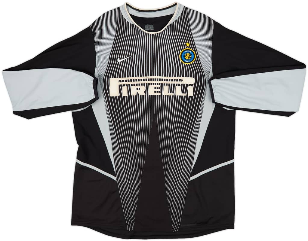 2002-03 Inter Milan GK Shirt - 6/10 - (L)