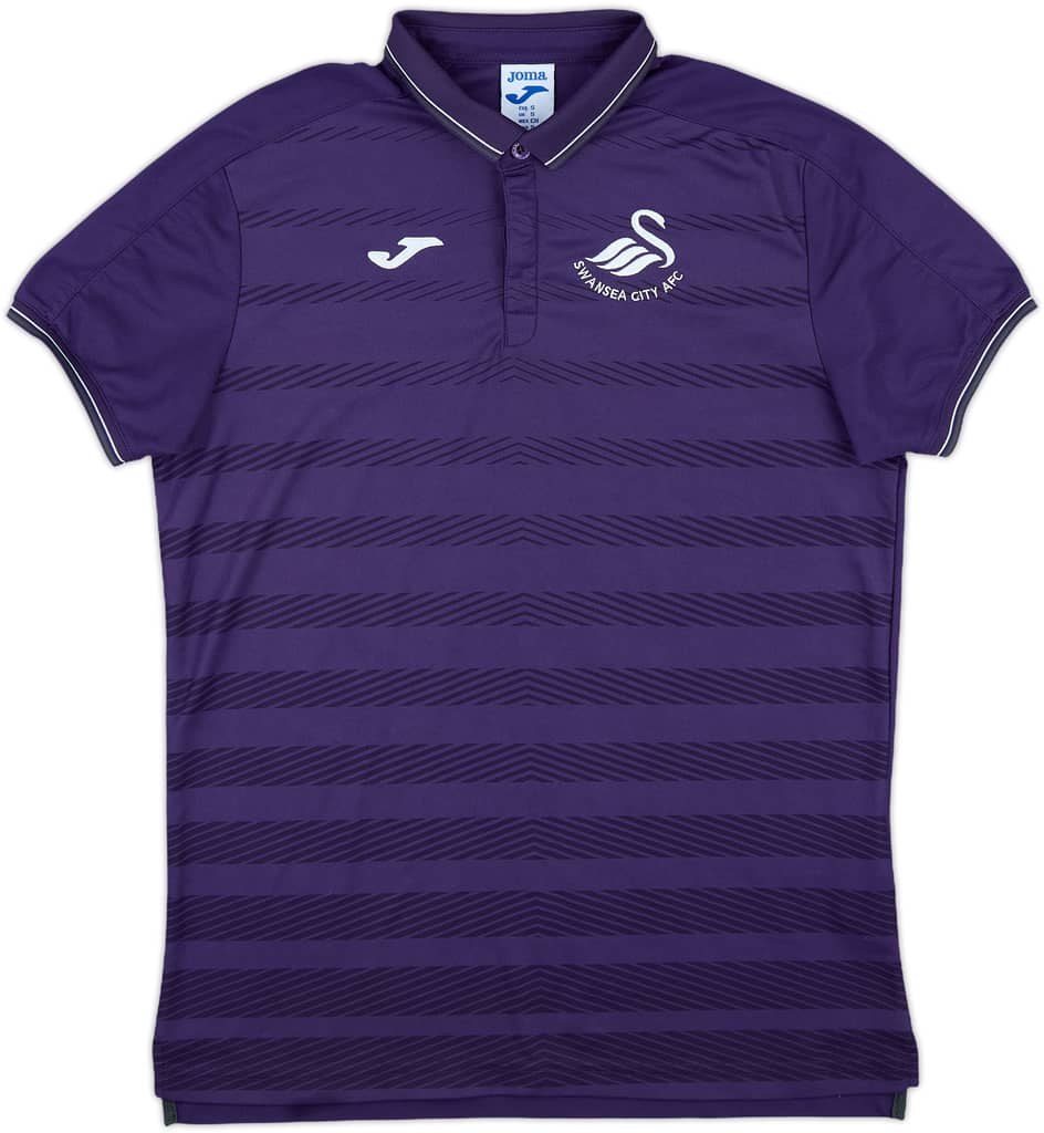 2017-18 Swansea Joma Polo Shirt - 9/10 - (S)