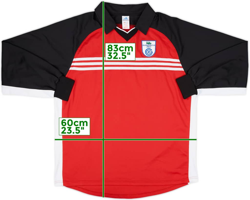 1999-00 Grasshoppers Away L/S Shirt - 9/10 - (XL)