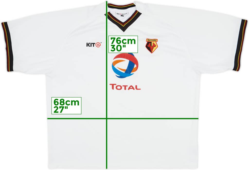 2003-04 Watford Away Shirt - 7/10 - (3XL)