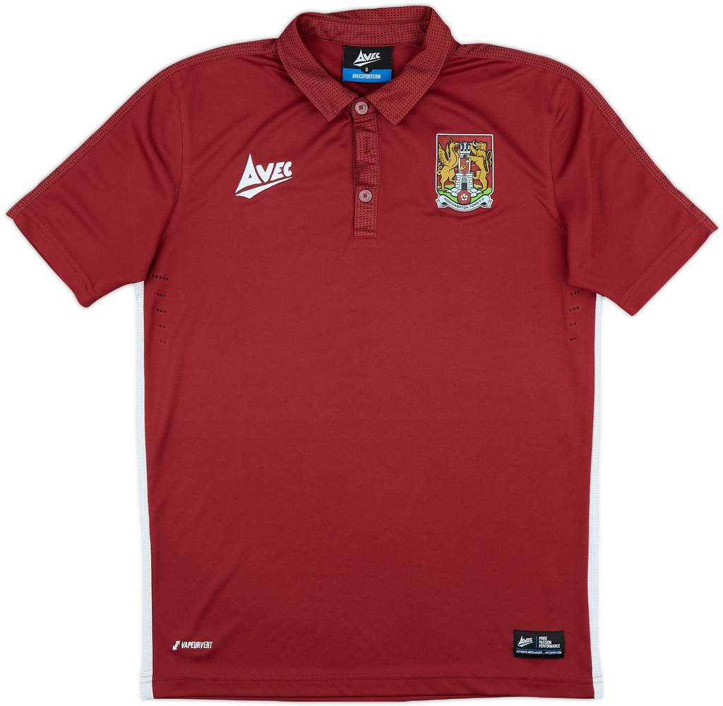 2020-21 Northampton Avec Polo Shirt - 8/10 - (S)