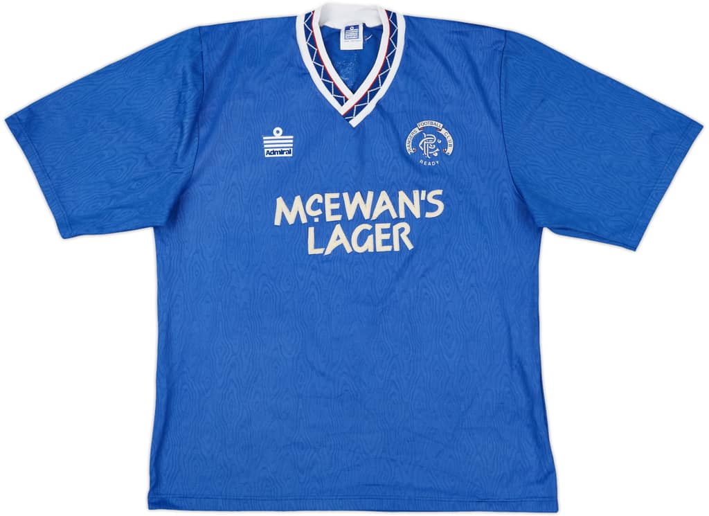 1990-92 Rangers Home Shirt - 6/10 - (L)