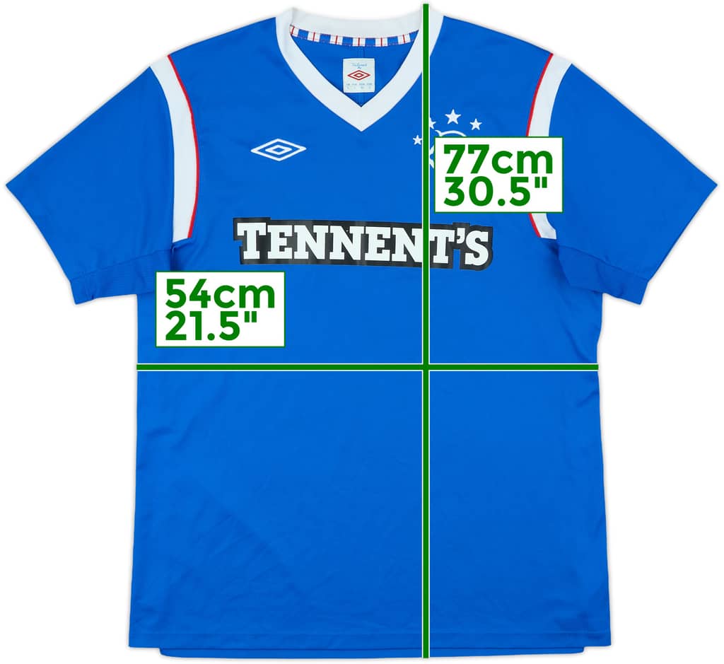 2011-12 Rangers Home Shirt - 10/10 - (L)