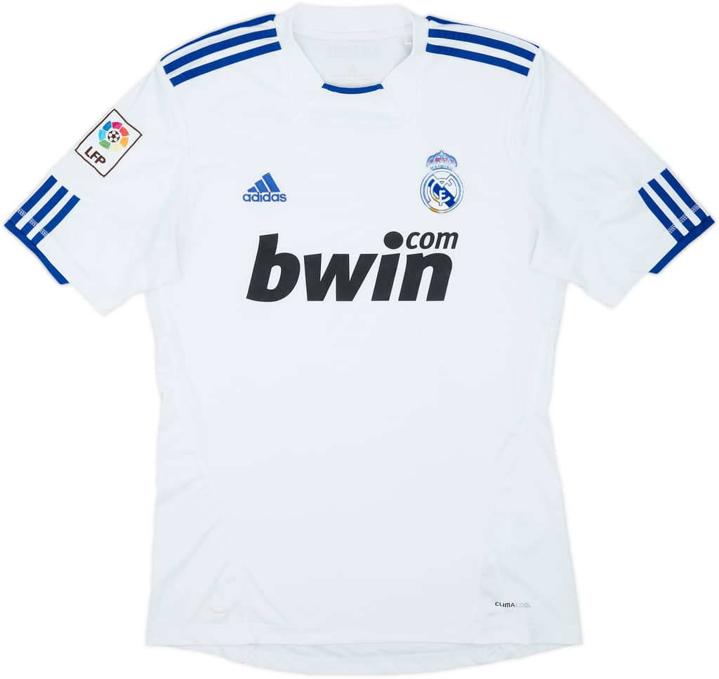 2010-11 Real Madrid Home Shirt - 4/10 - (M)