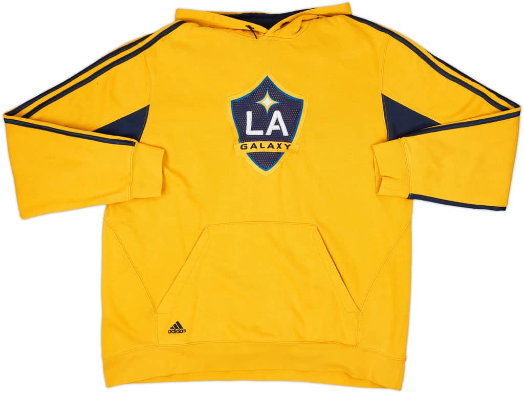 2011 LA Galaxy adidas Hooded Sweat Top - 8/10 - (XL)