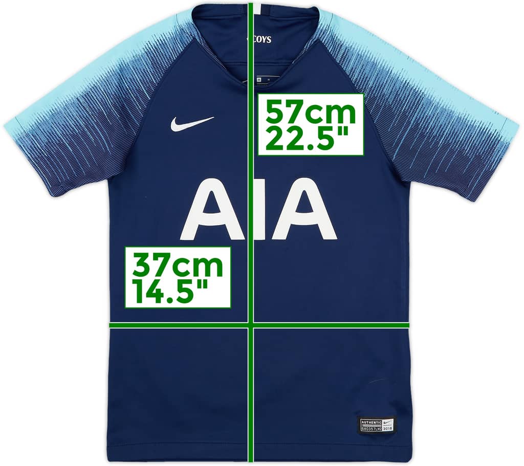 2018-19 Tottenham Away Shirt - 8/10 - (M.Boys)