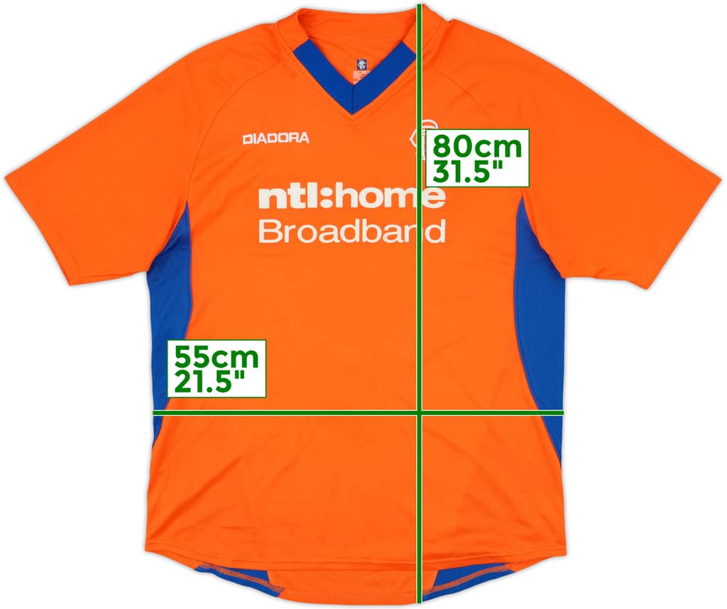 2002-03 Rangers Away Shirt - 8/10 - (L)