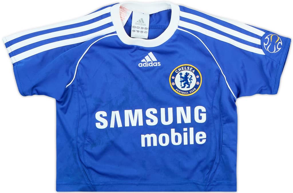 2006-08 Chelsea Home Shirt - 6/10 - (1-2 Years)