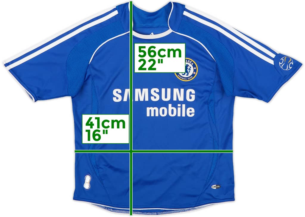 2006-08 Chelsea Home Shirt - 9/10 - (S.Boys)