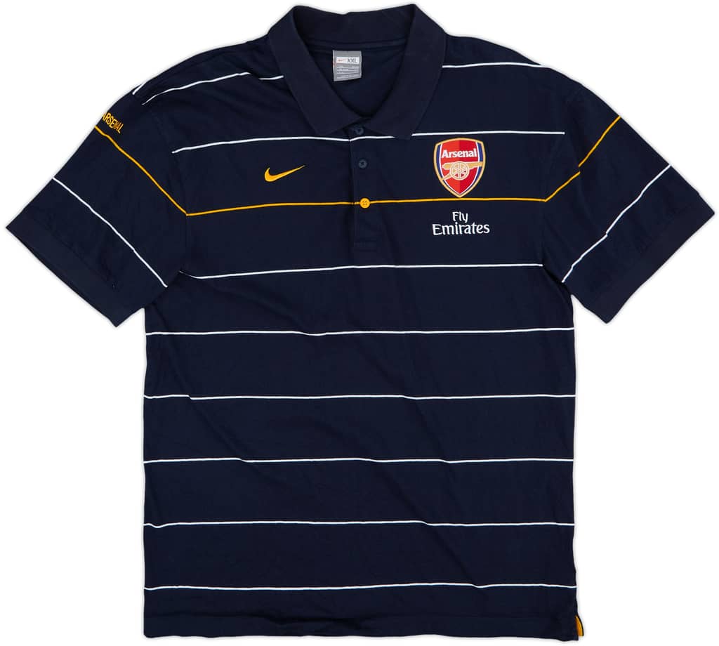2008-09 Arsenal Nike Polo Shirt - 8/10 - (XXL)
