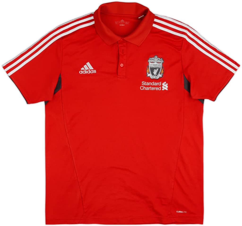 2011-12 Liverpool adidas Polo Shirt - 6/10 - (L)