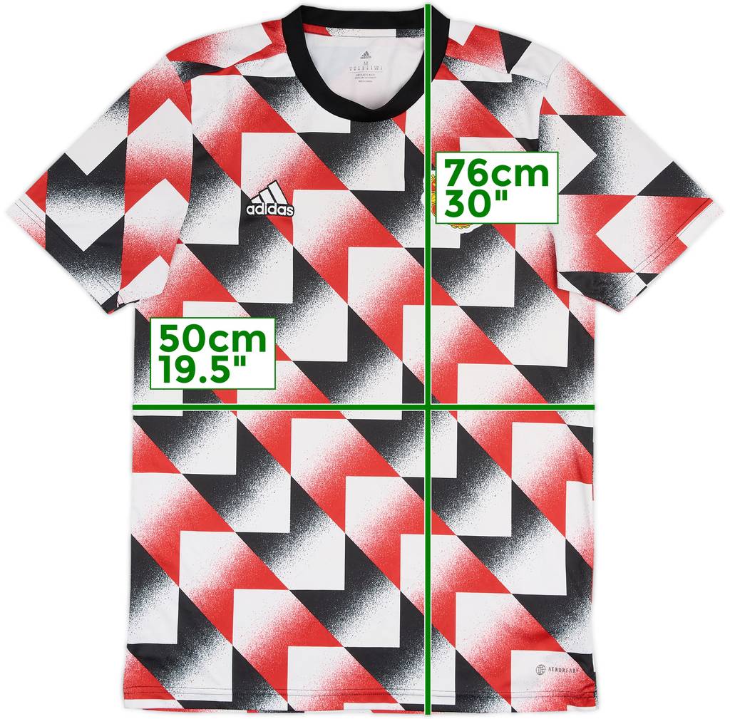 2022-23 Manchester United adidas Training Shirt - 5/10 - (M)
