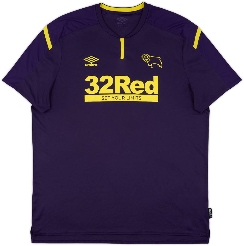 2021-22 Derby County Third Shirt - 9/10 - (3XL)