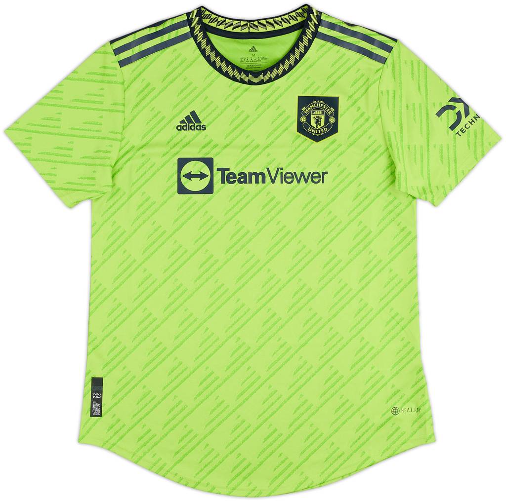 2022-23 Manchester United Authentic Third Shirt - 9/10 - (Women's M)