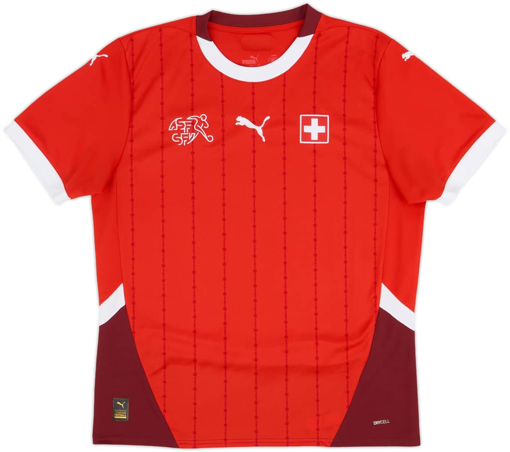 2024-26 Switzerland Home Shirt - 10/10 - (L)