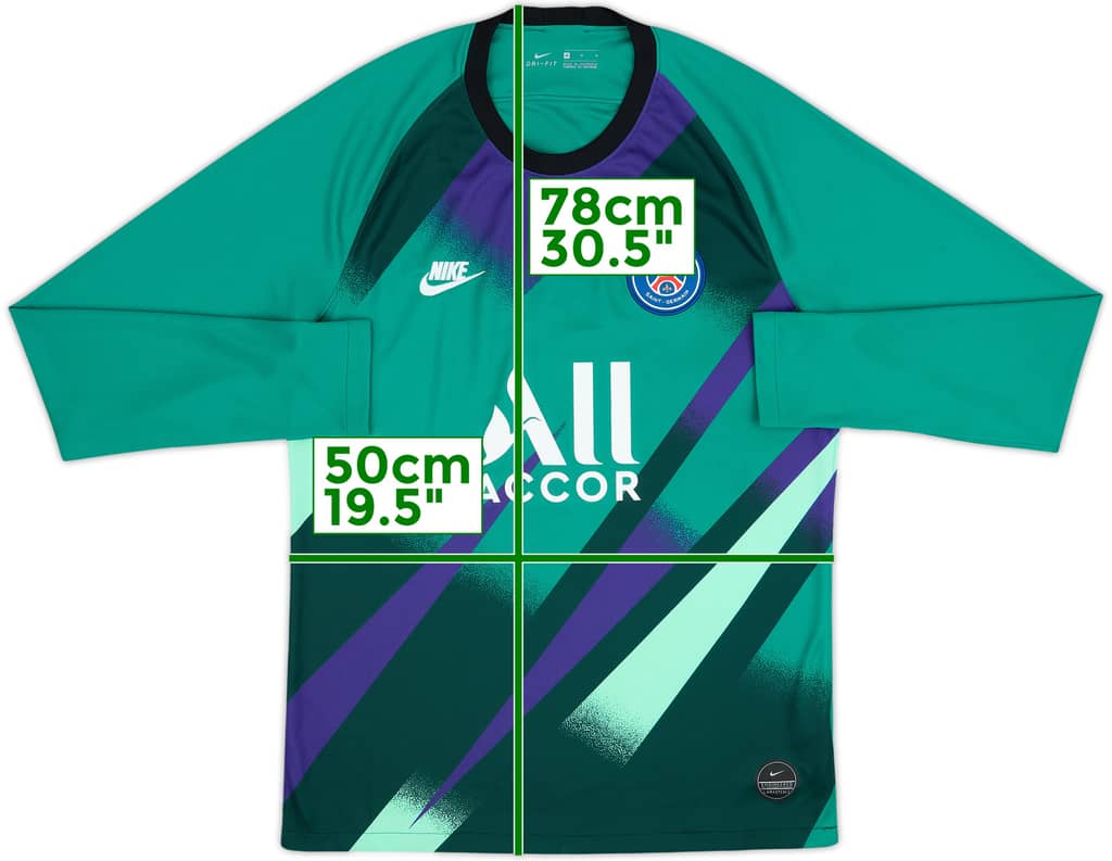 2019-20 Paris Saint-Germain GK Shirt - 9/10 - (M)