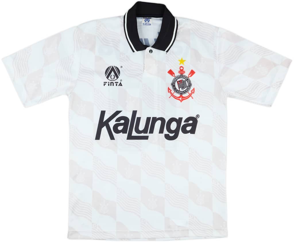 1992-94 Corinthians Home Shirt #10 - 9/10 - (L)