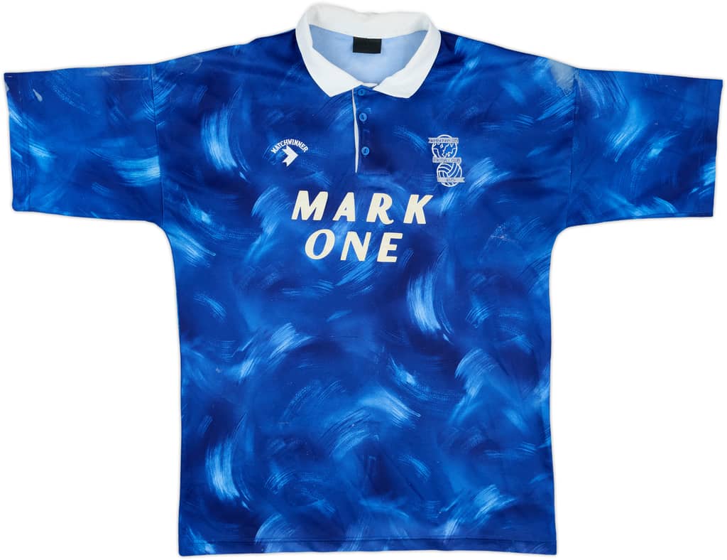 1990-91 Birmingham Home Shirt - 5/10 - (L)