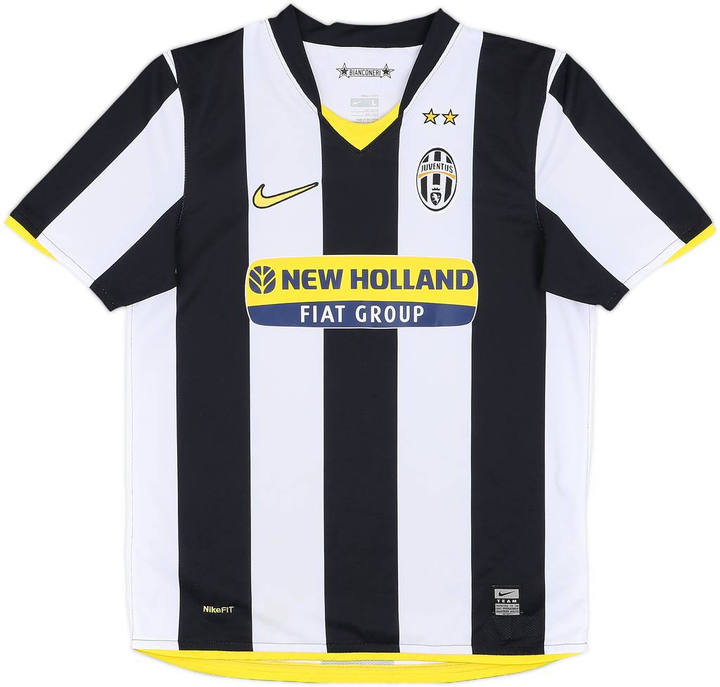 2008-09 Juventus Home Shirt - 8/10 - (L.Boys)