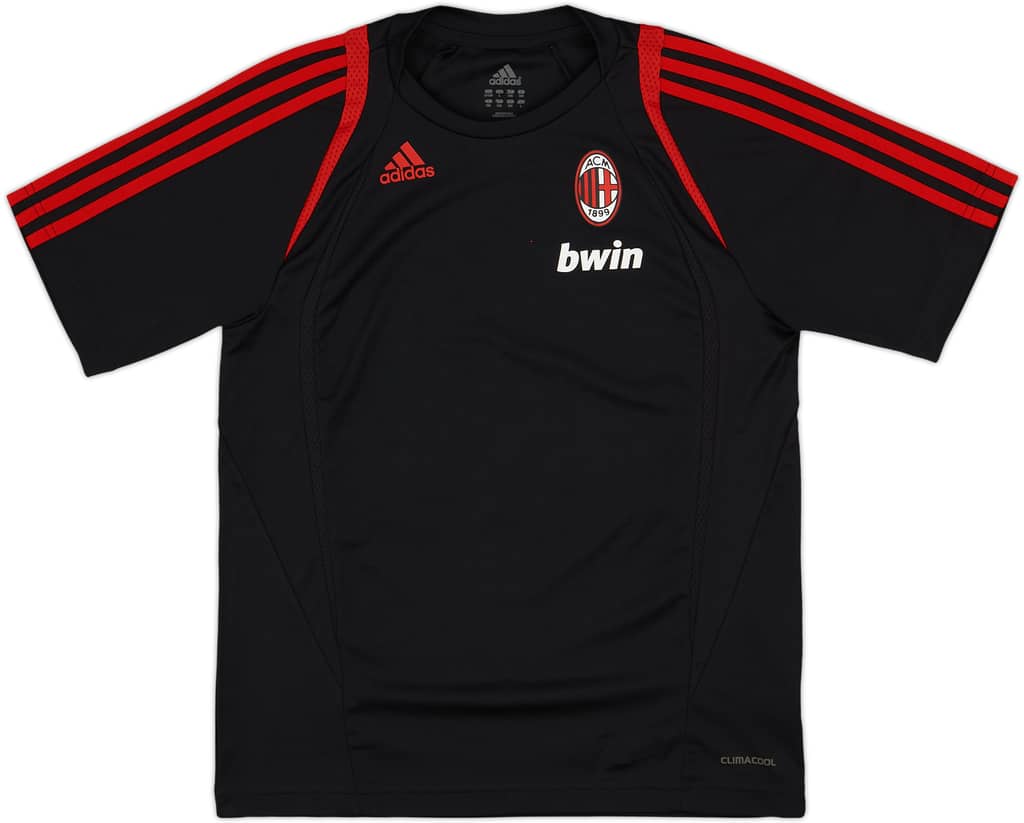 2009-10 AC Milan adidas Training Shirt - 8/10 - (L.Boys)