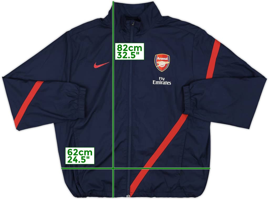 2011-12 Arsenal Nike Track Jacket - 7/10 - (XL)
