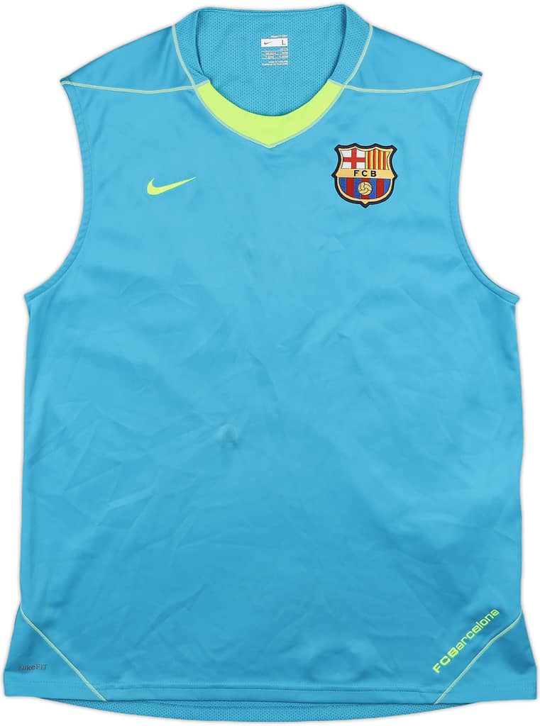 2007-08 Barcelona Nike Training Vest - 8/10 - (L)