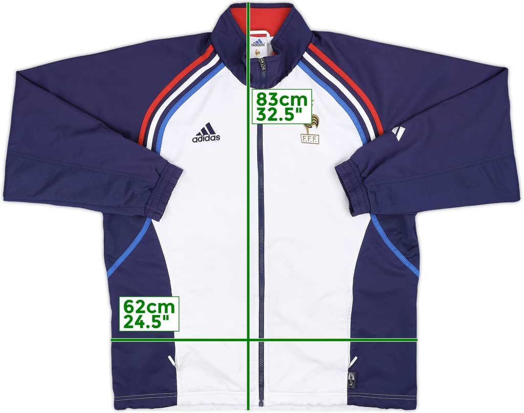 2000-02 France adidas Track Jacket - 6/10 - (L)