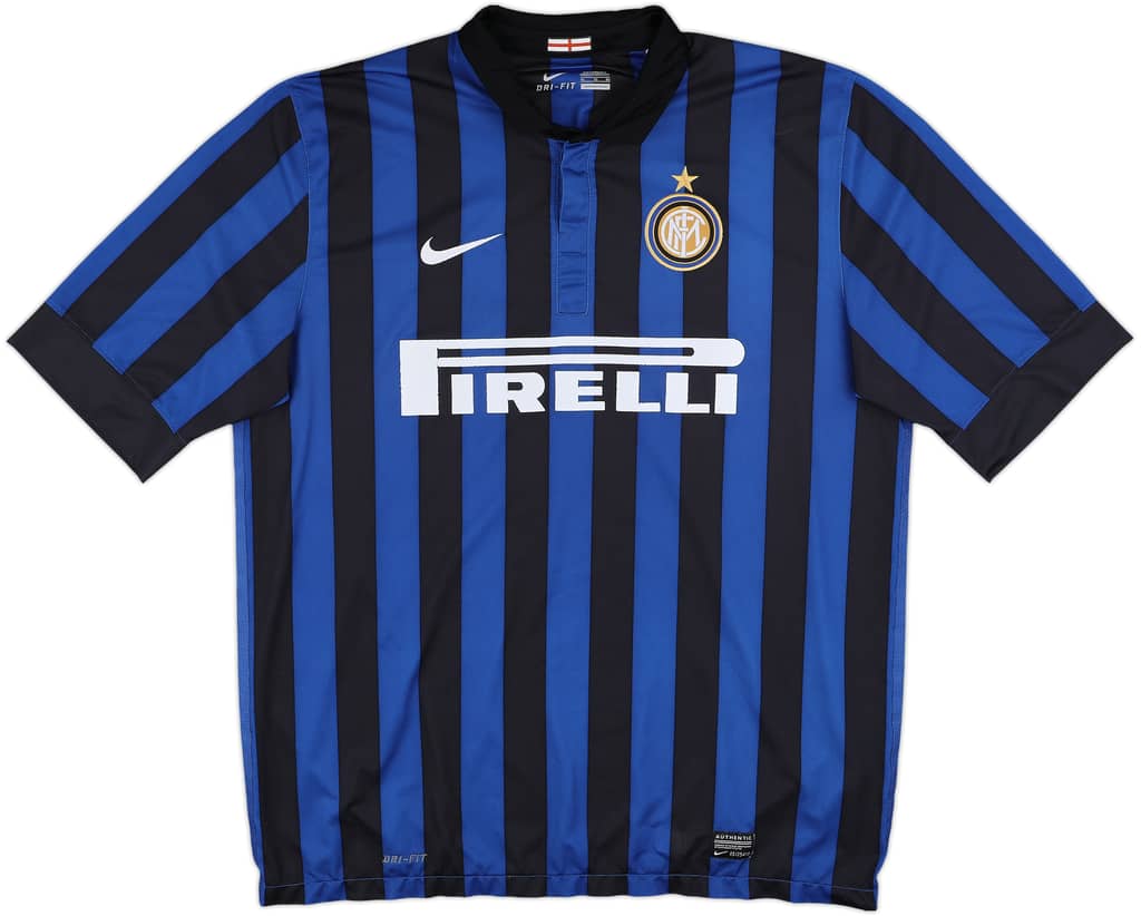2011-12 Inter Milan Home Shirt Milito #22 - 6/10 - (XL)
