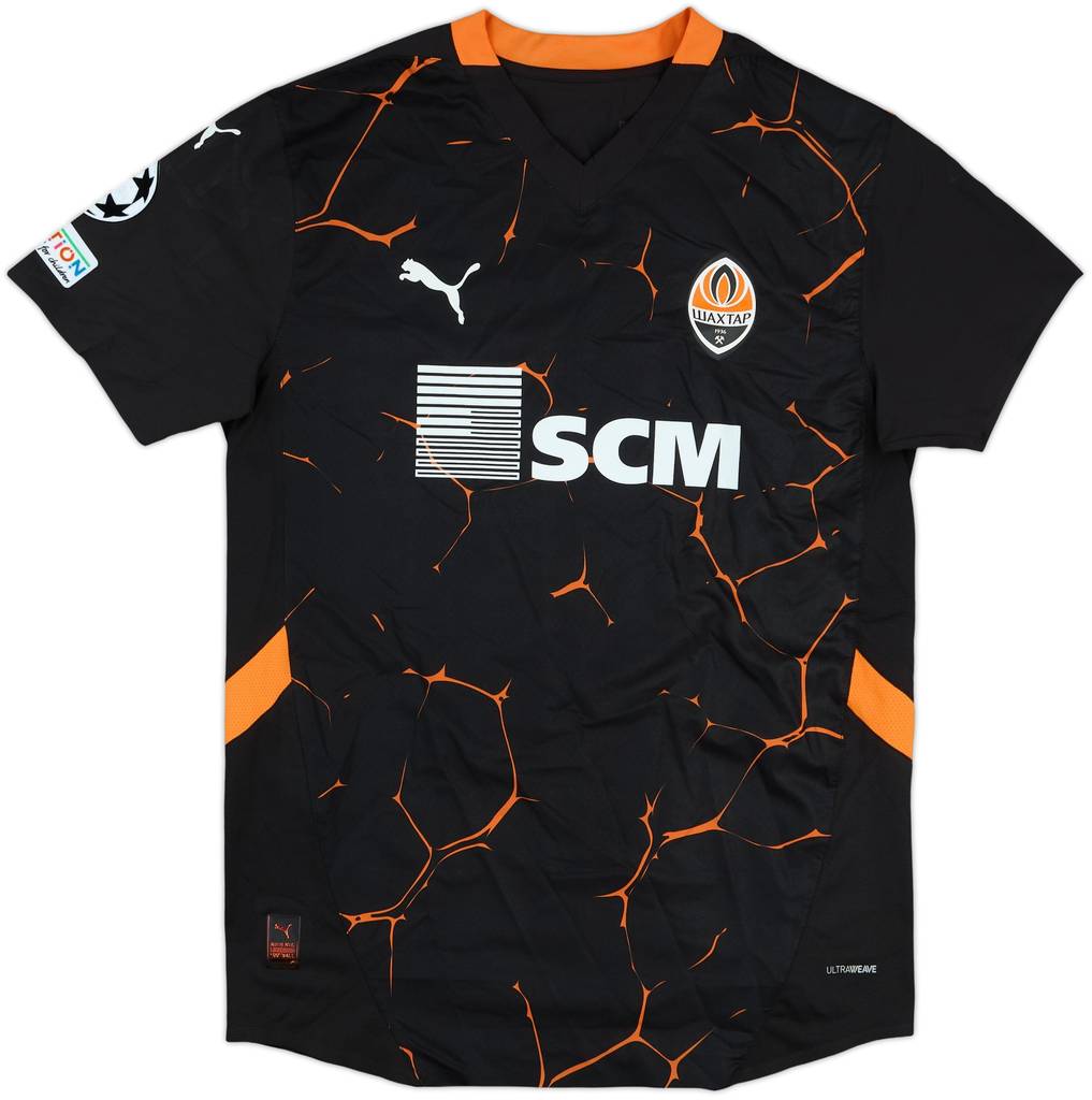2024-25 Shakhtar Donetsk Match Issue Champions League Away Shirt Sudakov #10