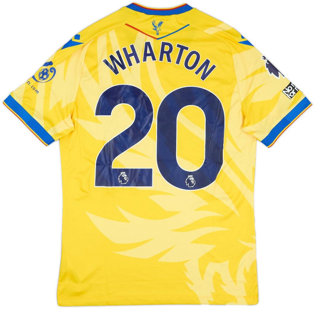 2024-25 Crystal Palace Match Issue Away Shirt Wharton #20
