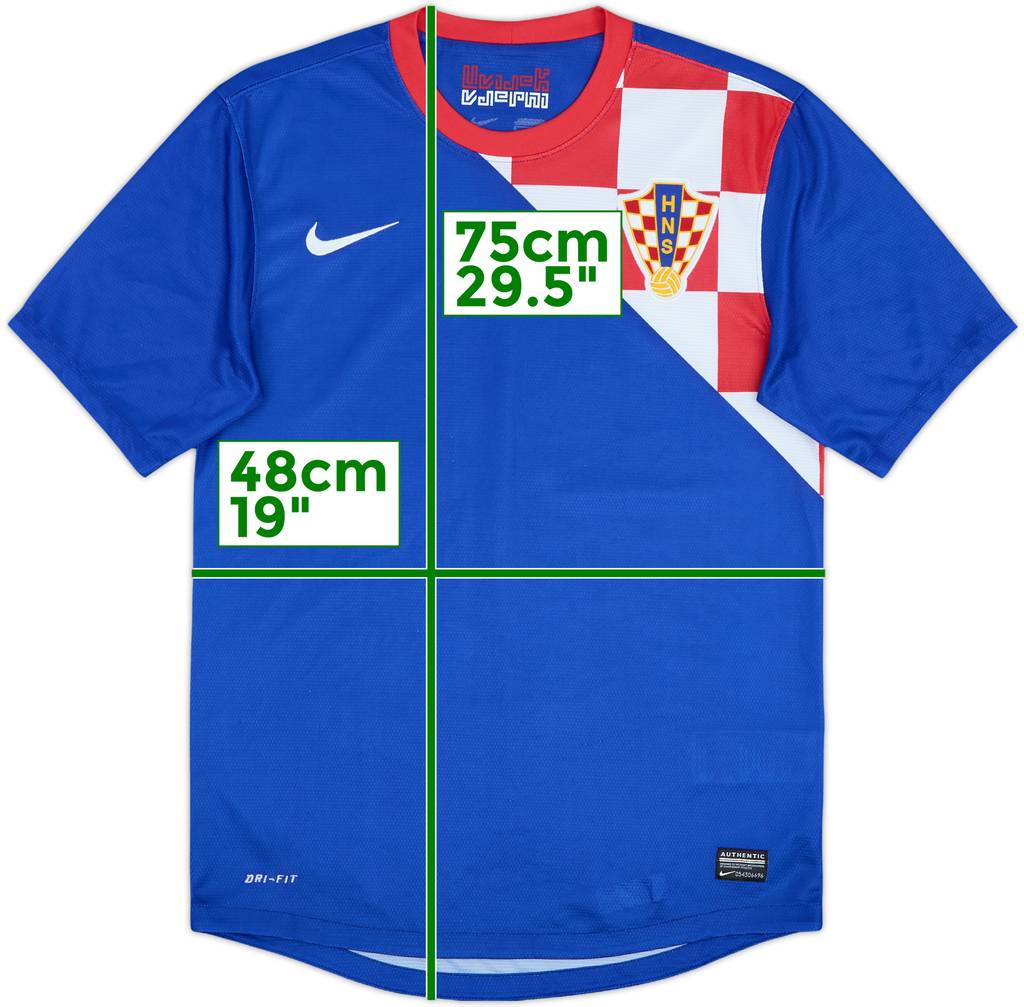 2012-14 Croatia Away Shirt - 9/10 - ()
