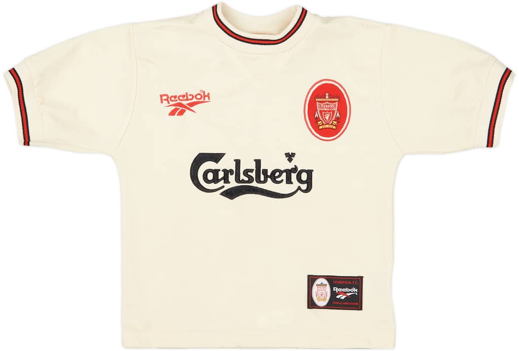 1996-97 Liverpool Away Shirt - 7/10 - (S.Boys)