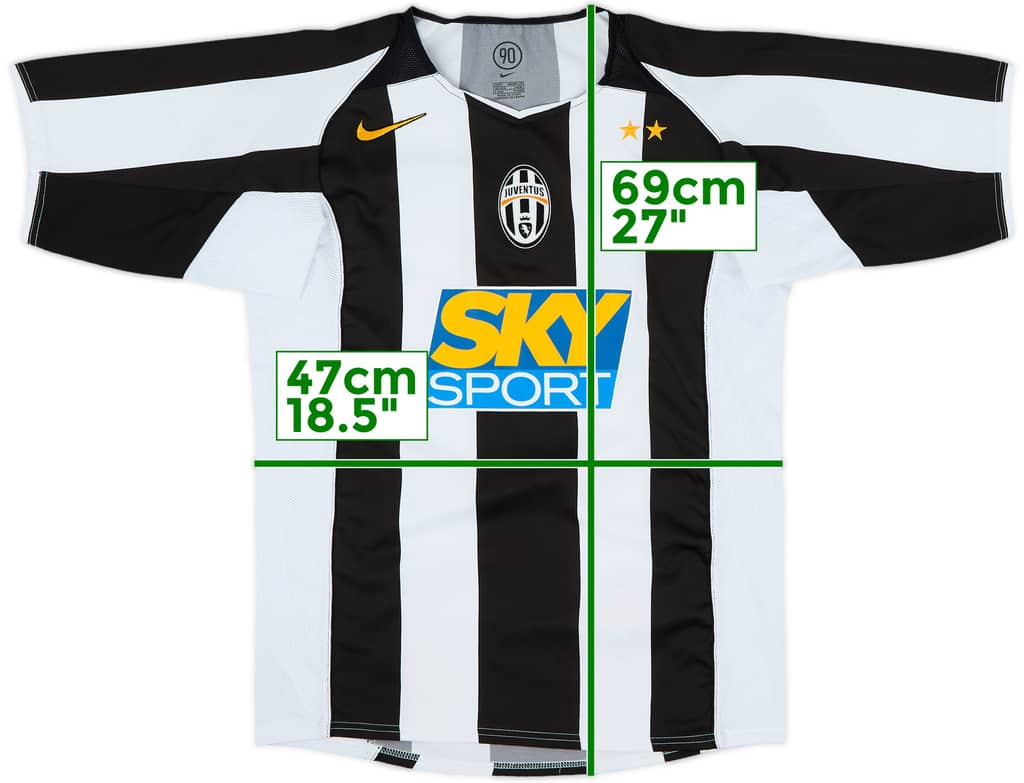 2004-05 Juventus Home Shirt - 6/10 - (S)