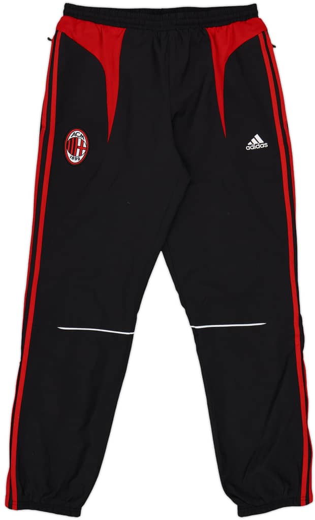 2007-08 AC Milan adidas Track Pants/Bottoms - 8/10 - (M)
