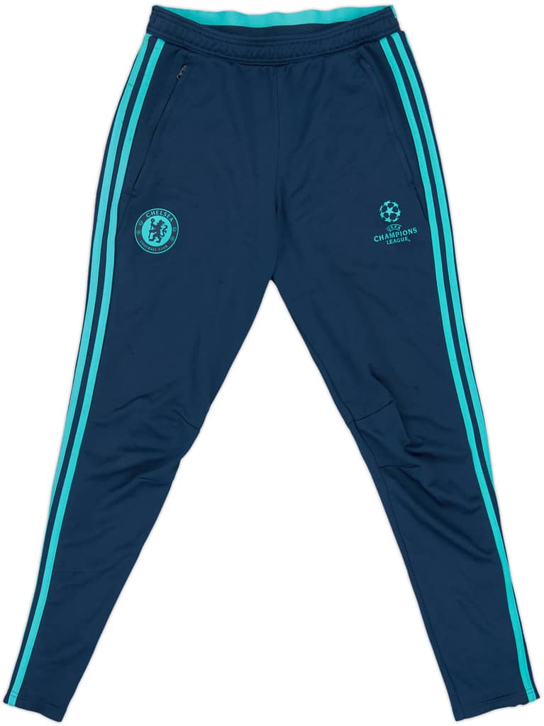 2015-16 Chelsea adidas CL Track Pants/Bottoms - 6/10 - (S)