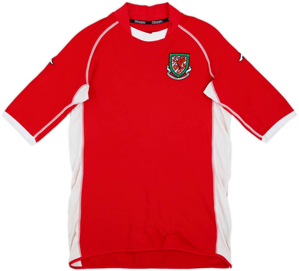 2002-04 Wales Home Shirt - 9/10 - (M)