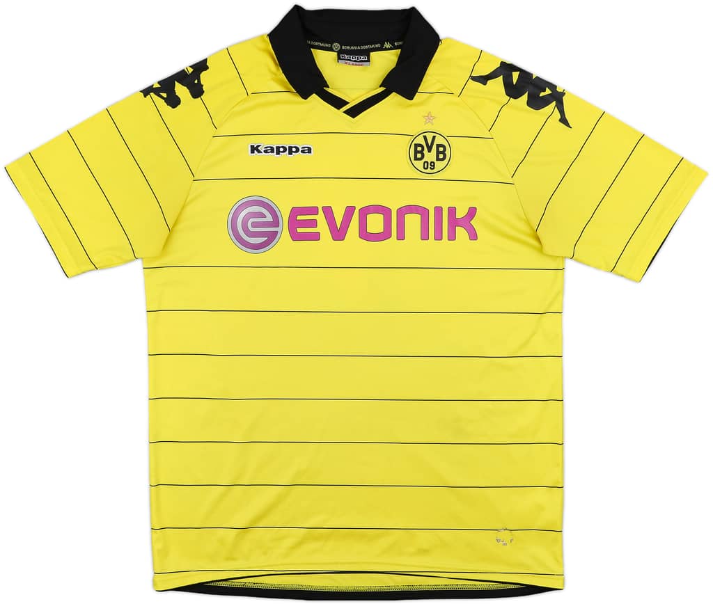 2010-11 Borussia Dortmund Home Shirt Lewandowski #7 - 8/10 - (XL)