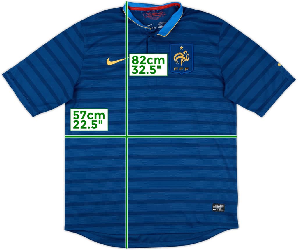 2012-13 France Home Shirt - 8/10 - (L)