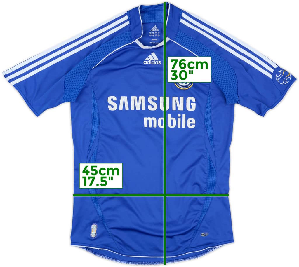 2006-08 Chelsea Home Shirt - 5/10 - (S)