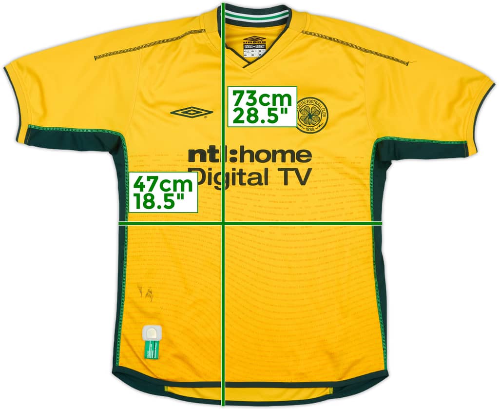 2002-03 Celtic Away Shirt - 5/10 - (S)