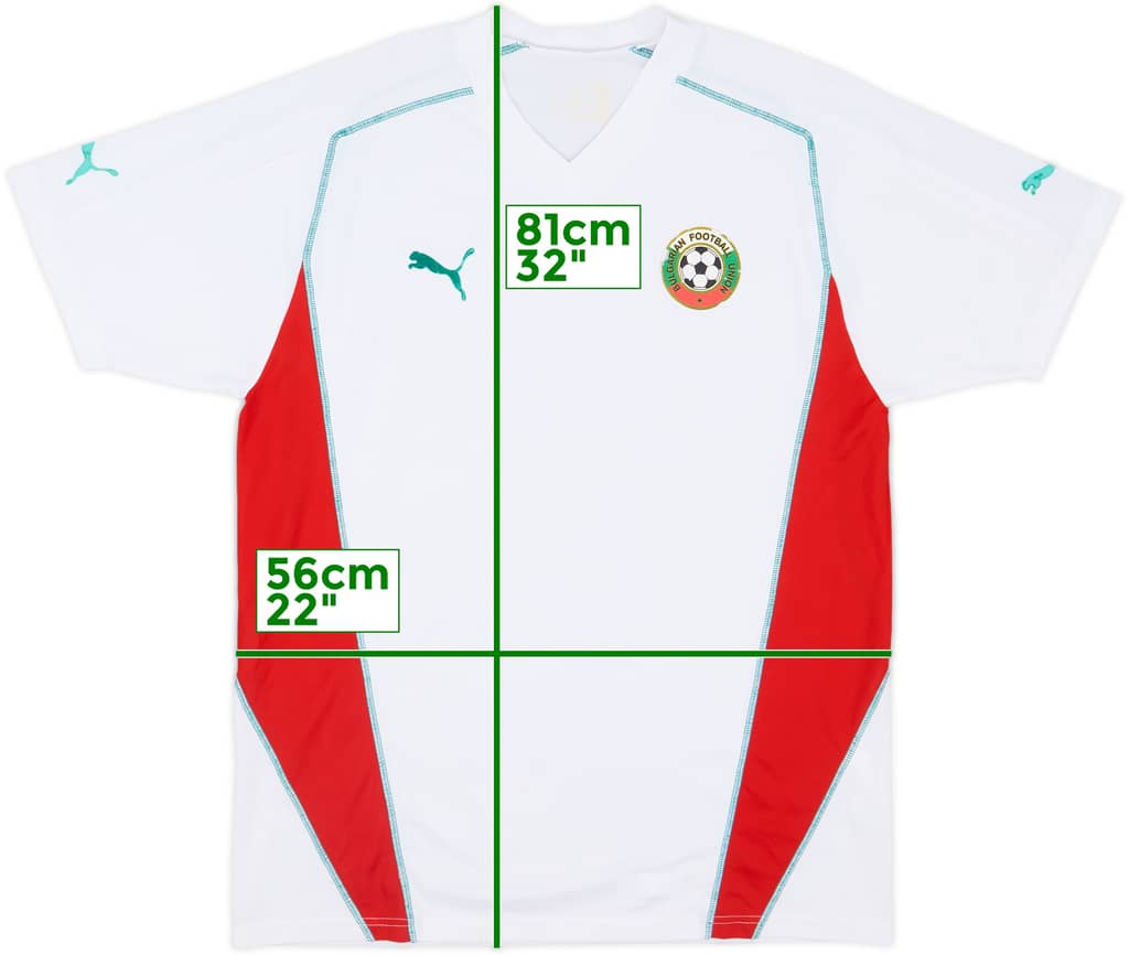 2004-06 Bulgaria Home Shirt - 6/10 - (L)