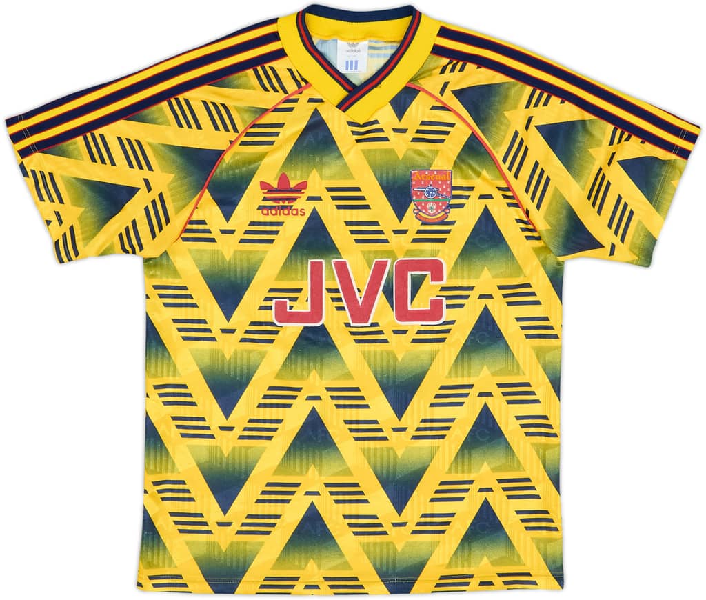 1991-93 Arsenal Away Shirt - 8/10 - (S)