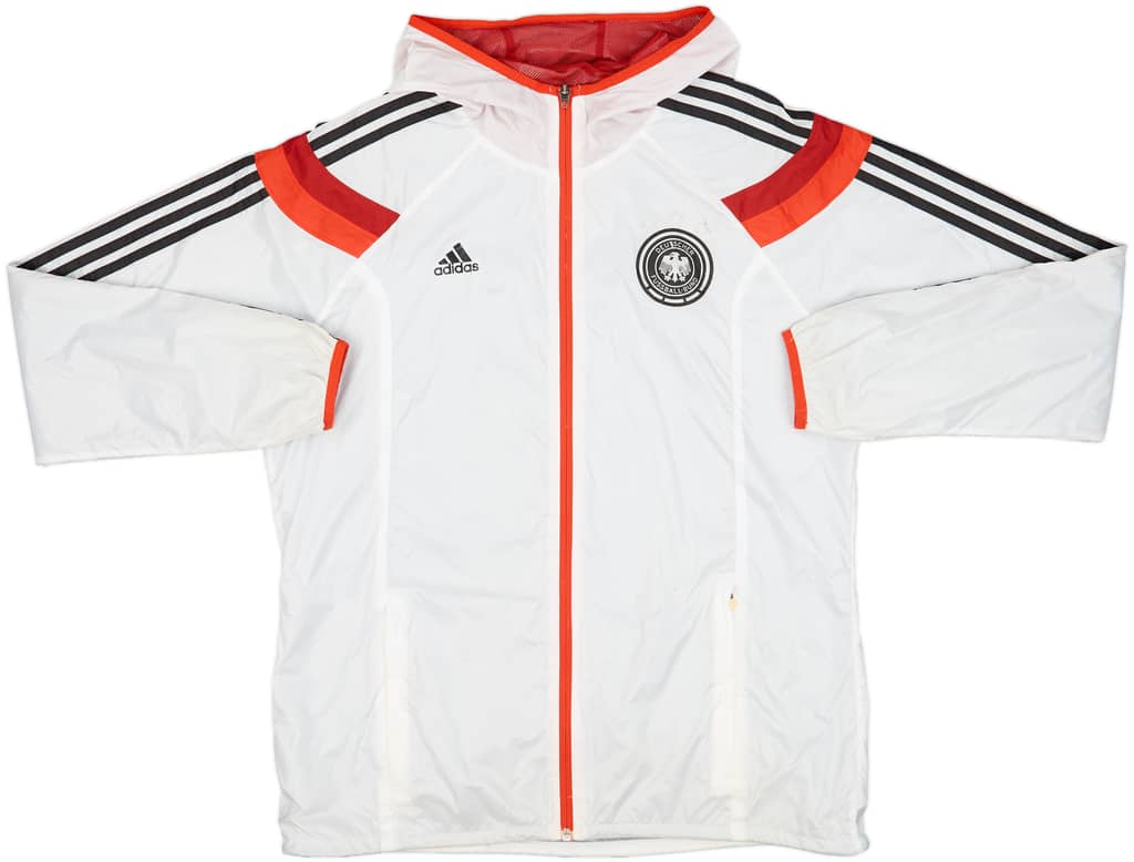 2013-14 Germany adidas Hooded Rain Jacket - 6/10 - (L)